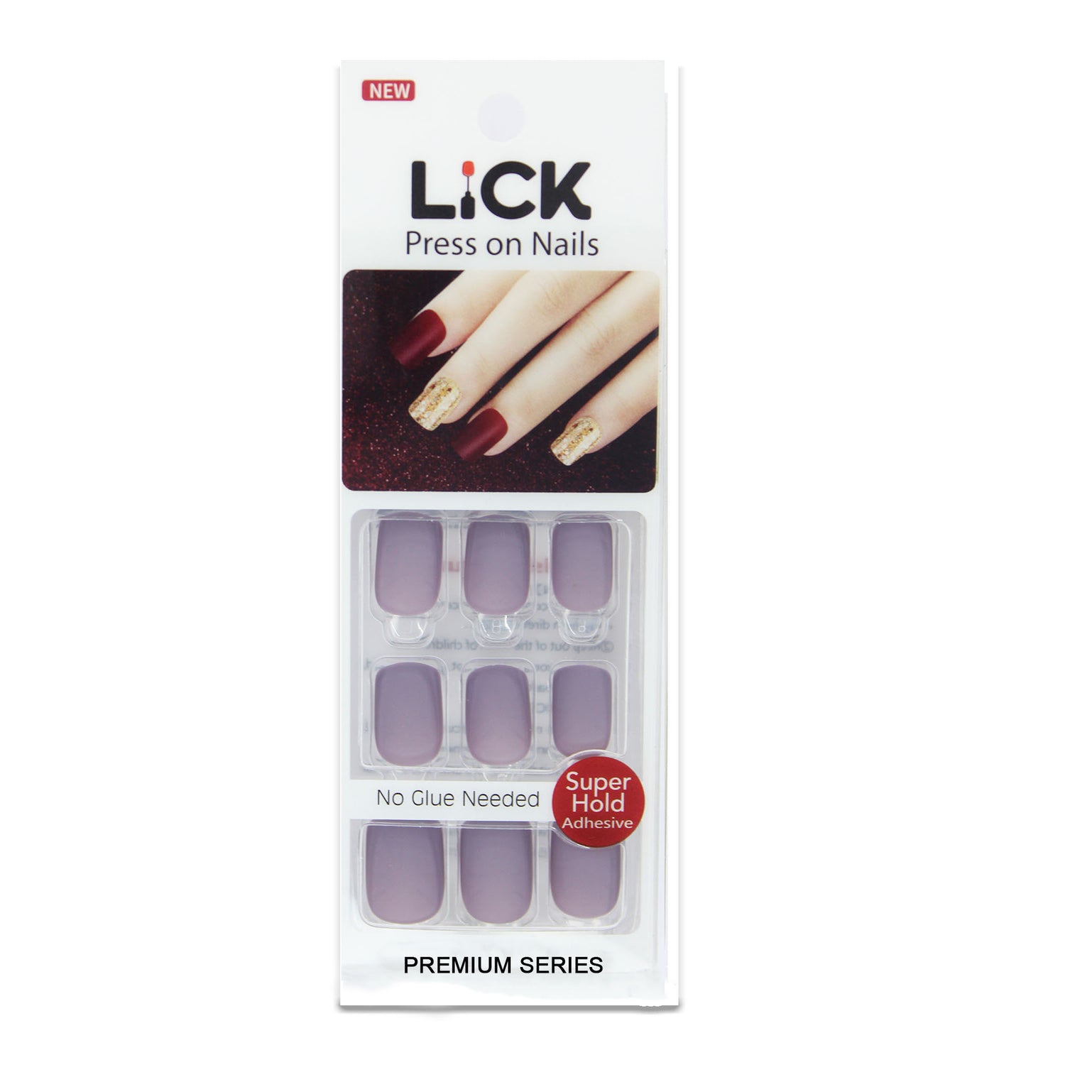 Lick Nail Matte Purple