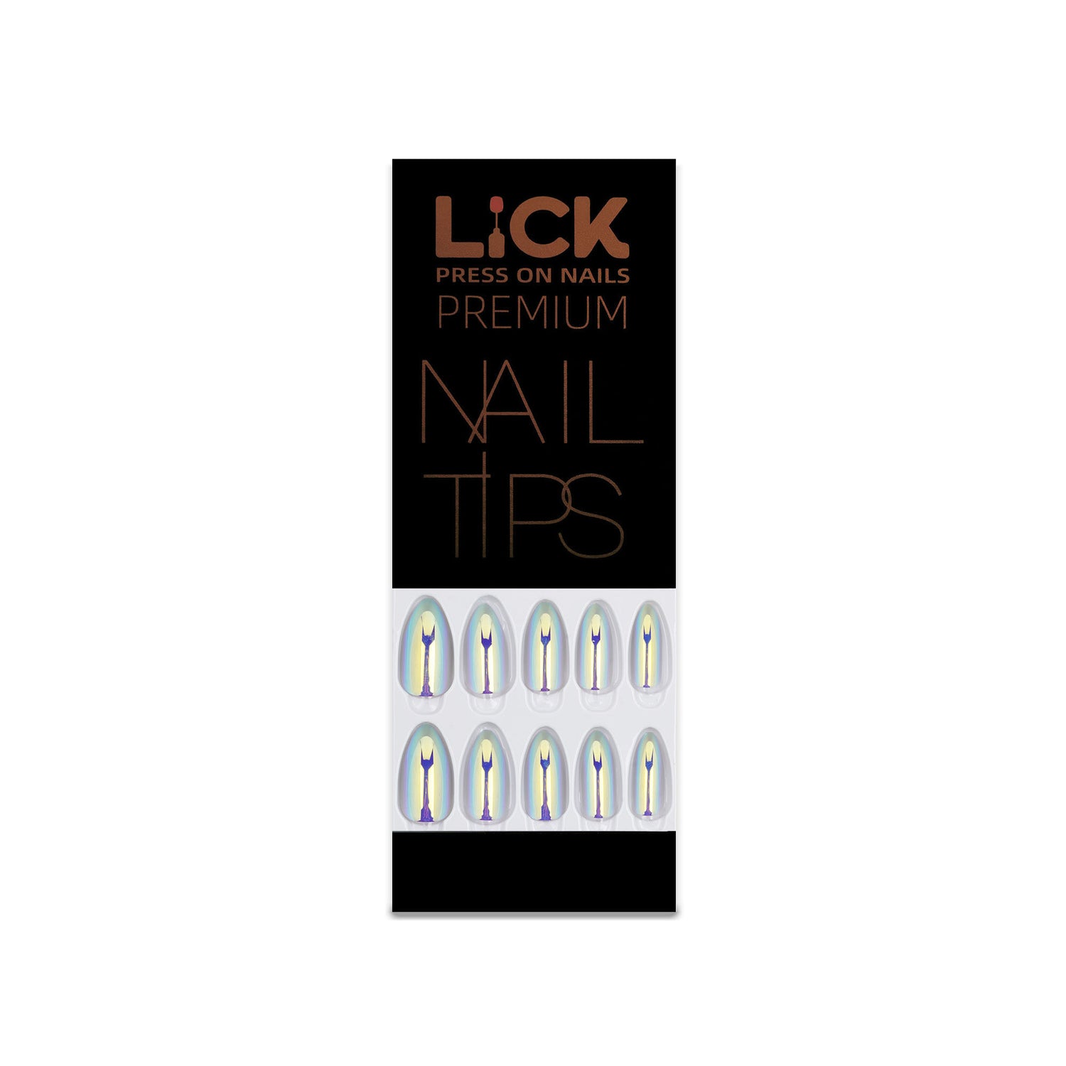 Lick Nail metallic Silver