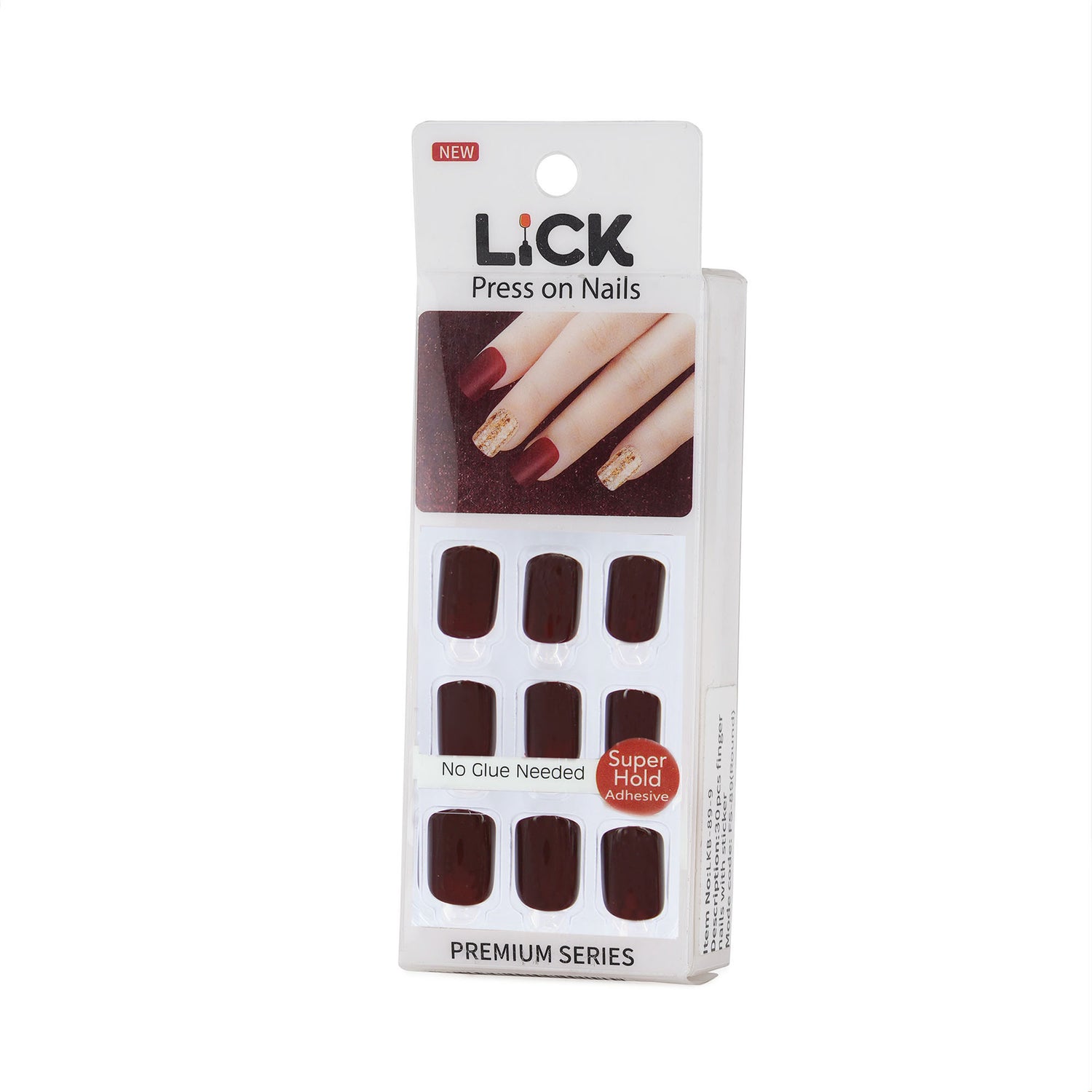 Lick Nail Chocolate Brown