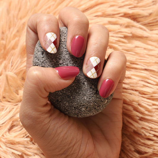 Lick Nail Dark Pink