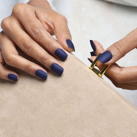 Lick Nail Matte Blue