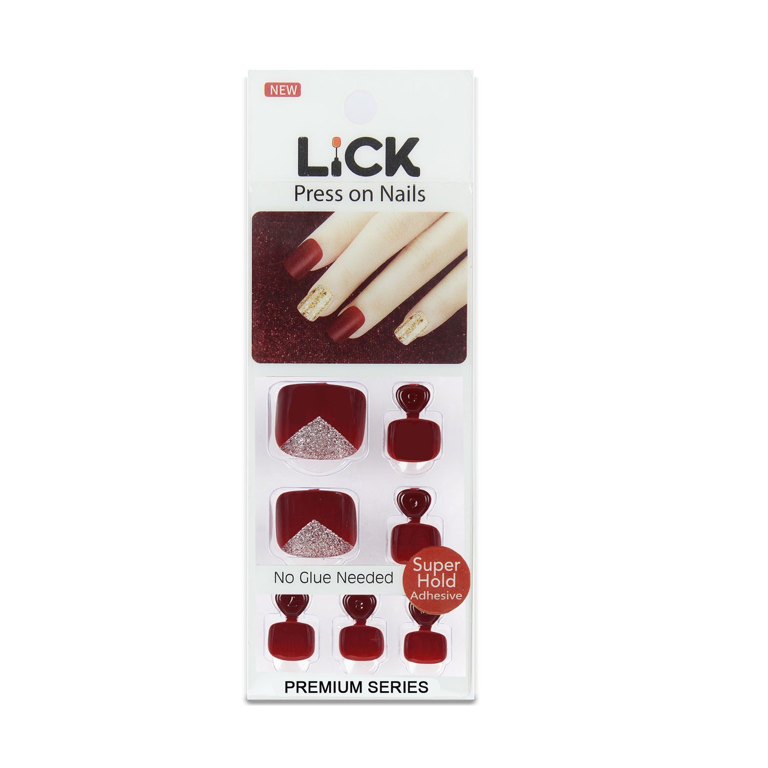 Lick Nail Classic Red