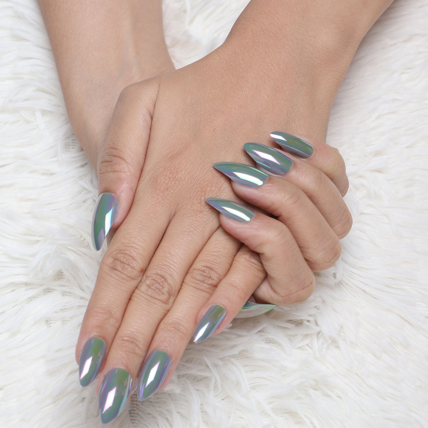 Lick Nail metallic Silver