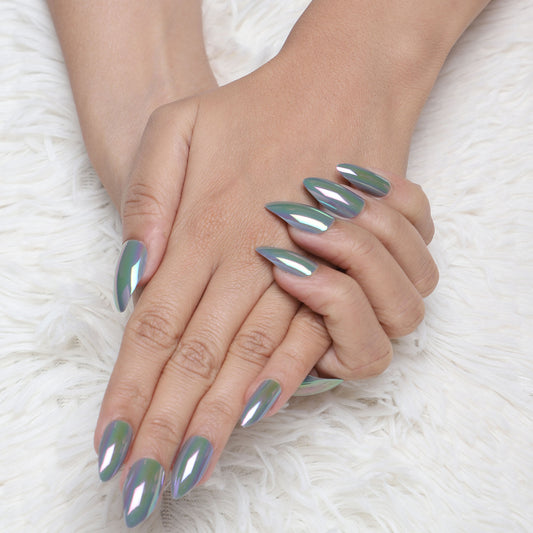 Lick Nail metallic Silver