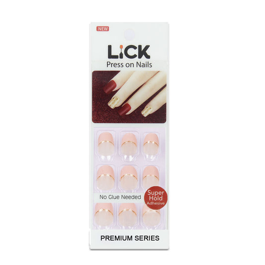 Lick Nail Nude French Tips