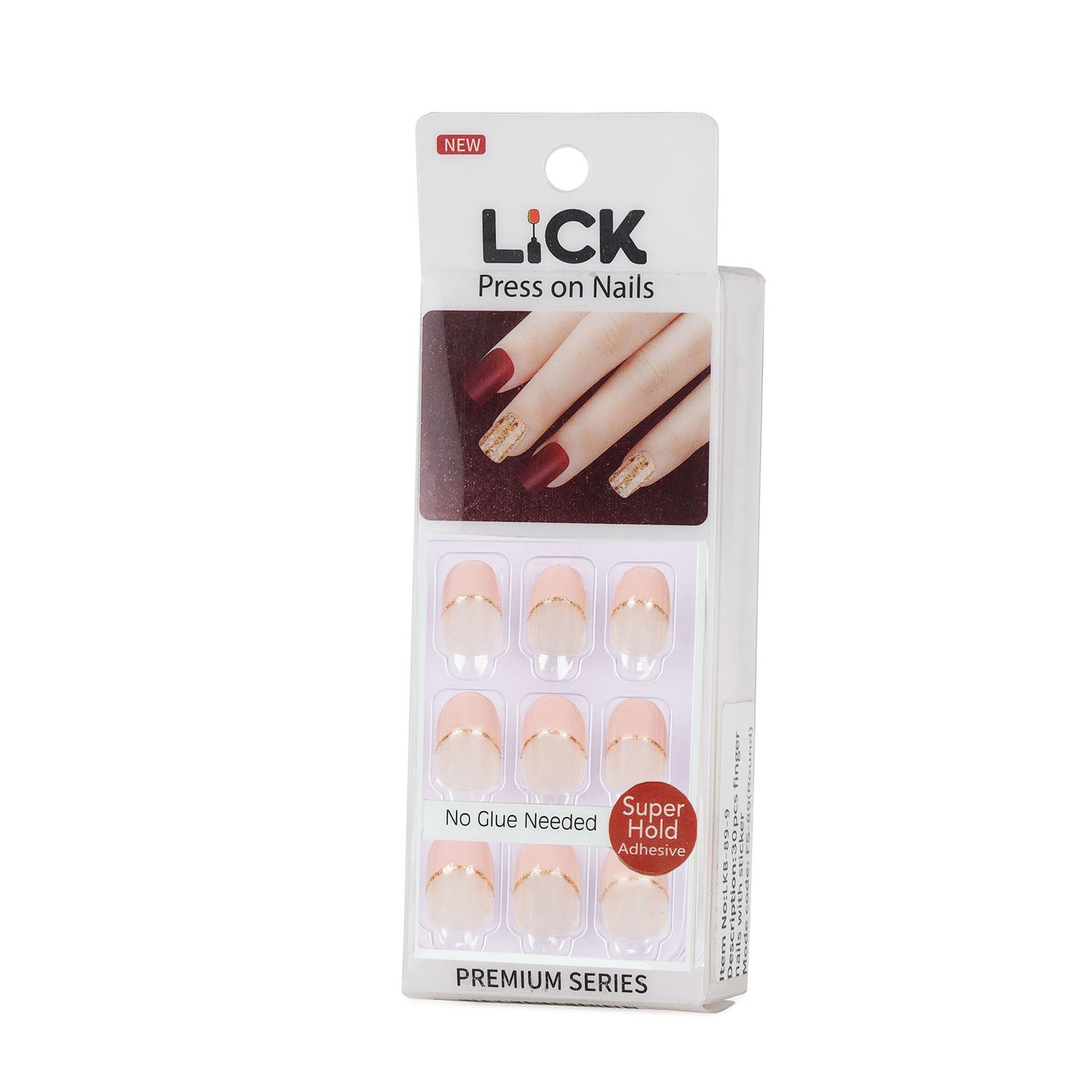 Lick Nail Nude French Tips