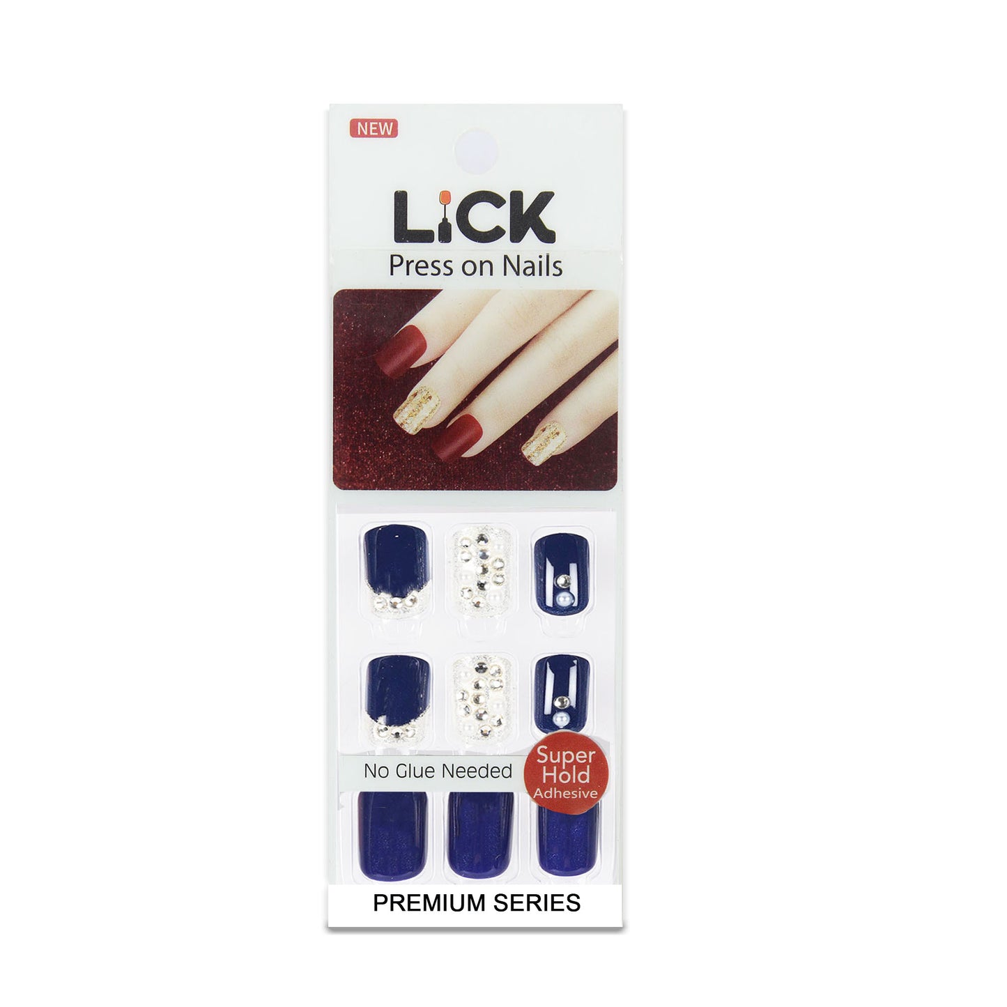 Lick Nail navy blue