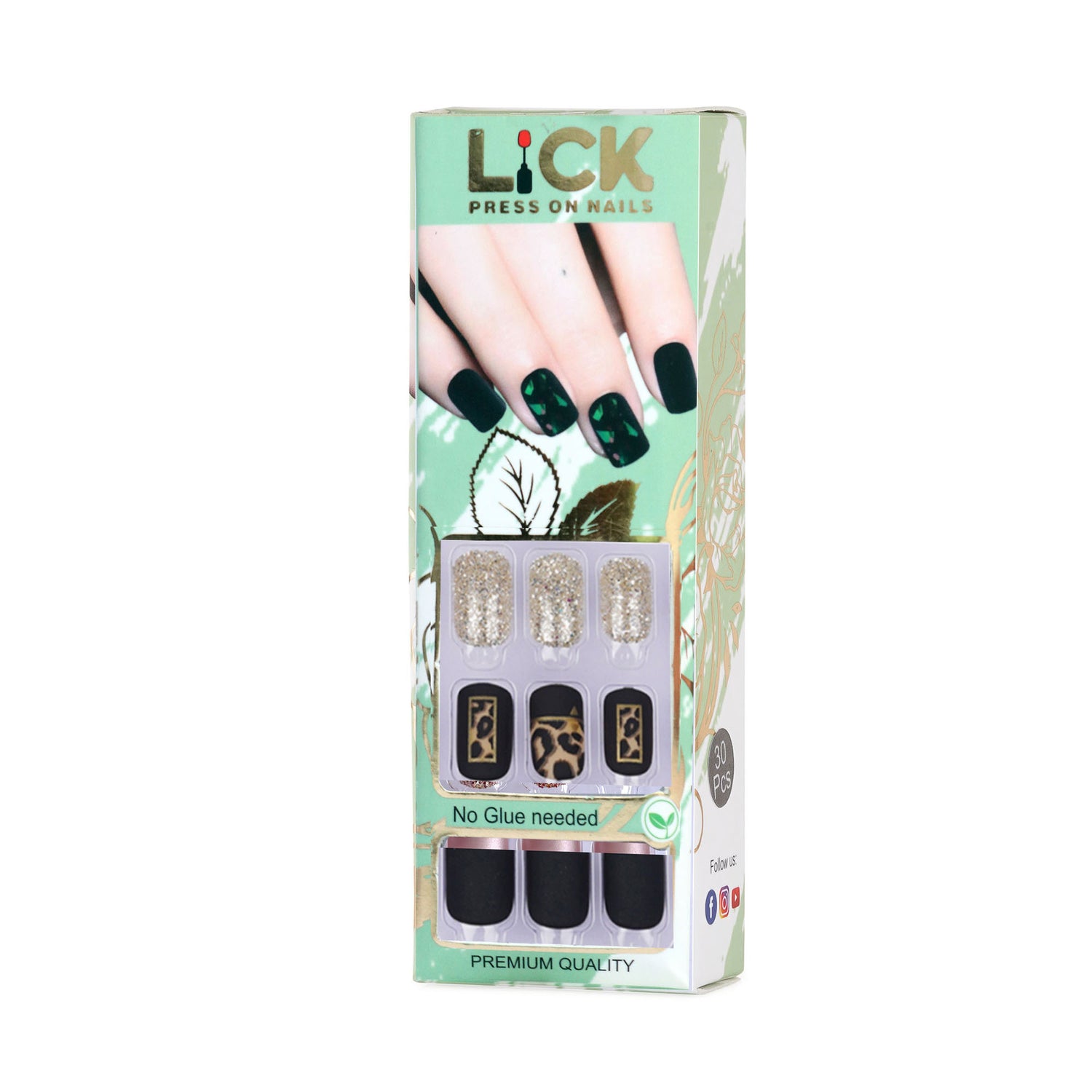 Lick Nail Matte Blue