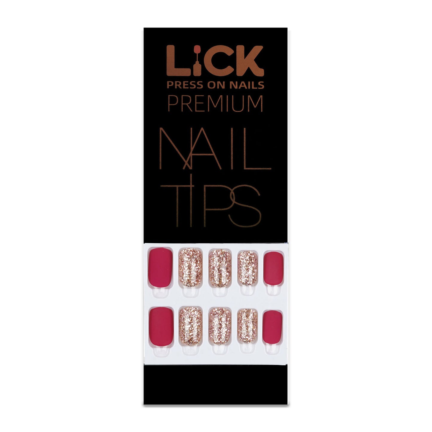 Lick Nail Blood red