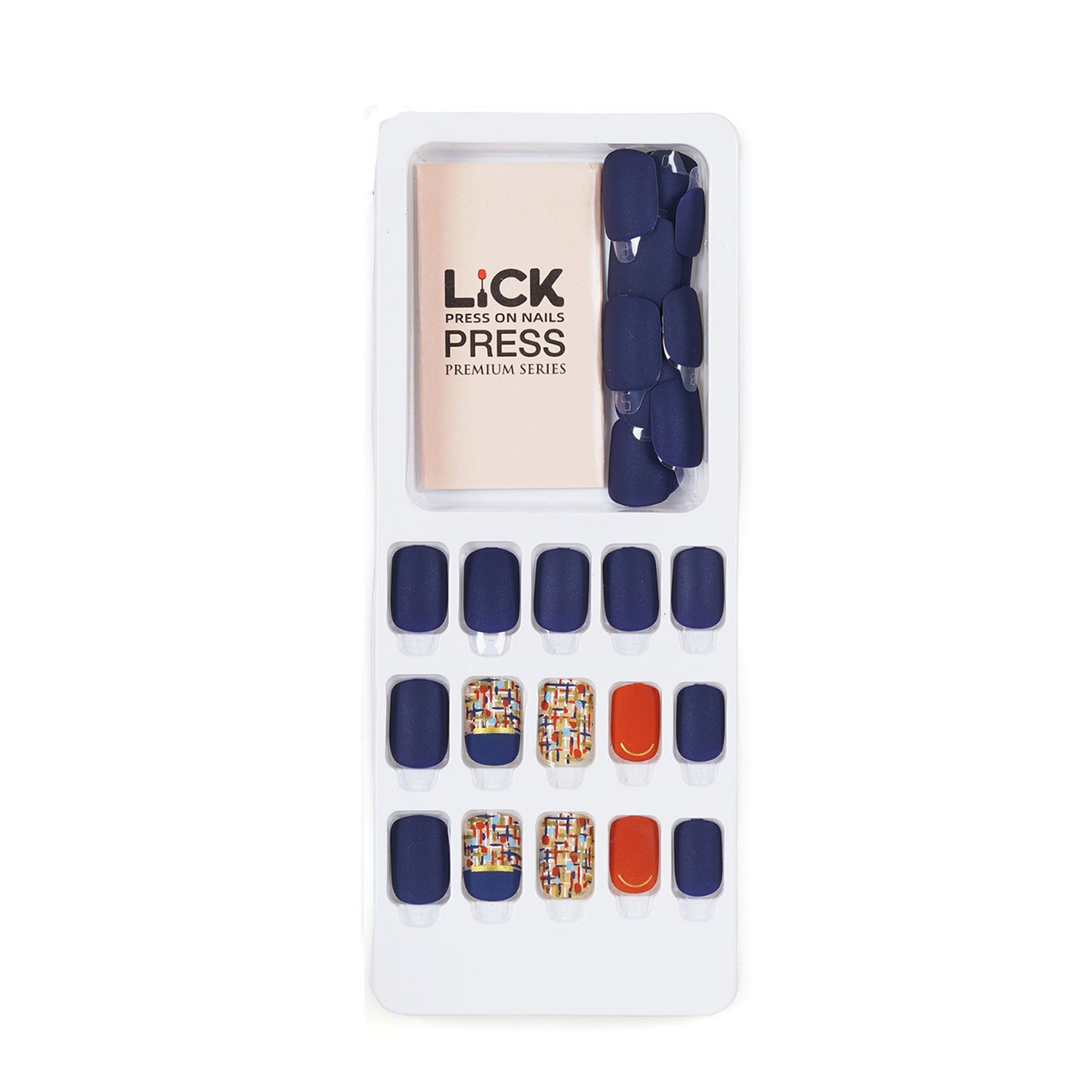 Lick Nail Matte Blue