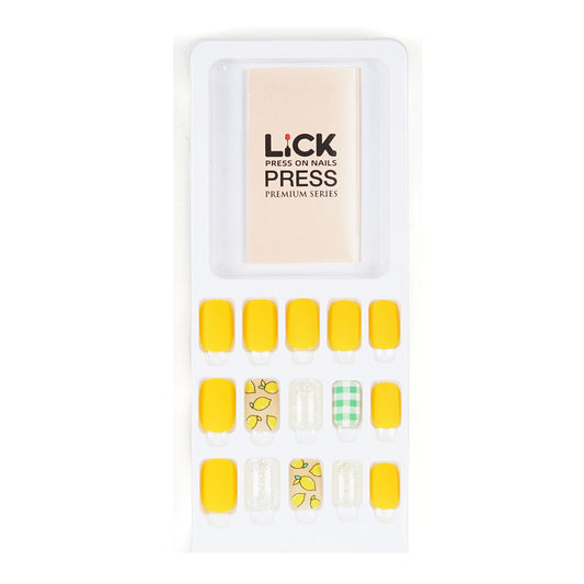 Lick Nail Matte Yellow