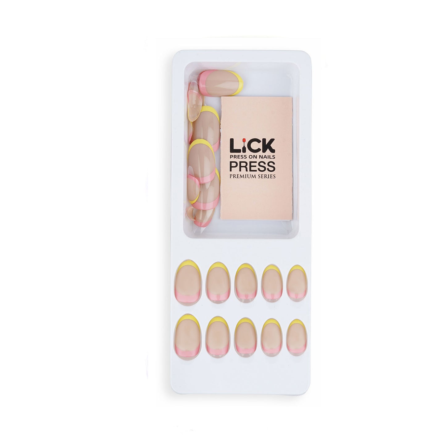 Lick nail glossy nude