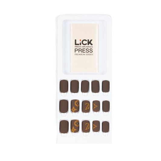 Lick Nail Matte Brown