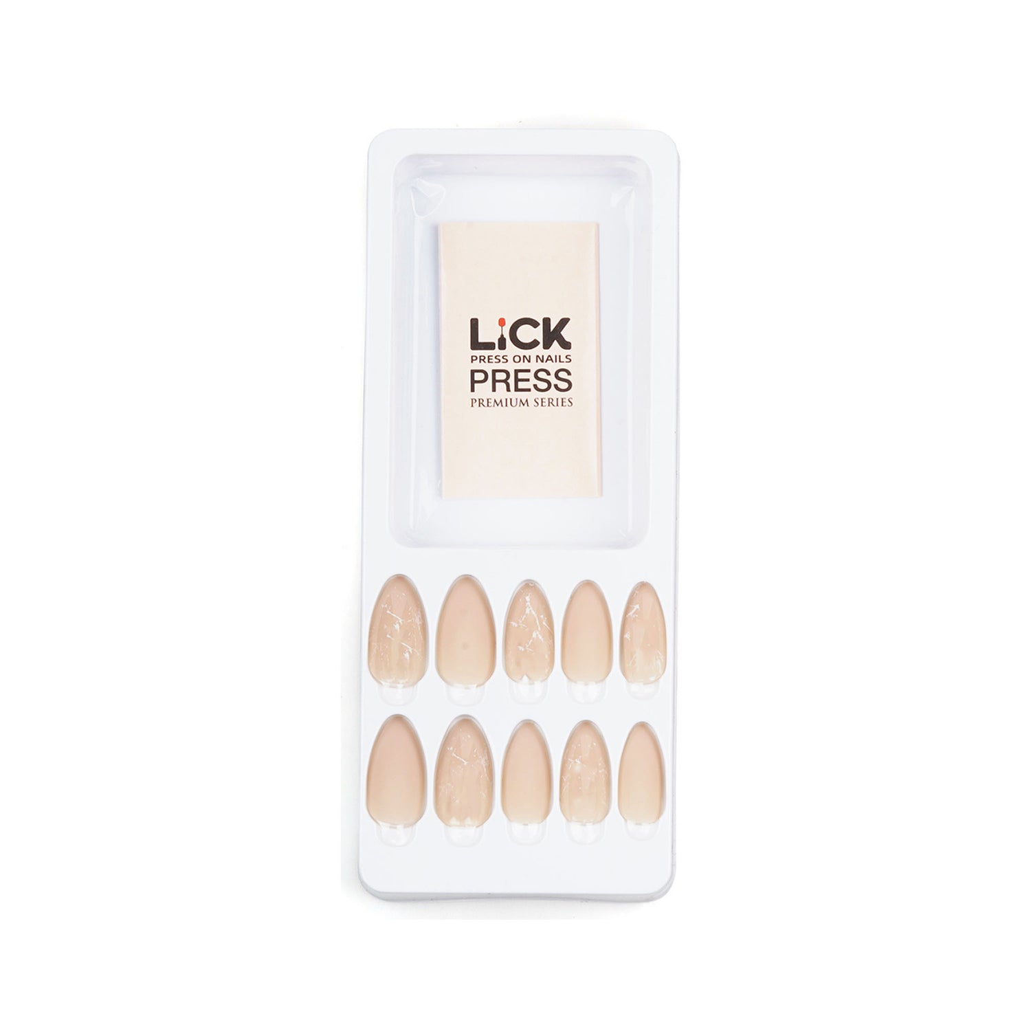 Lick Nail nude ombre