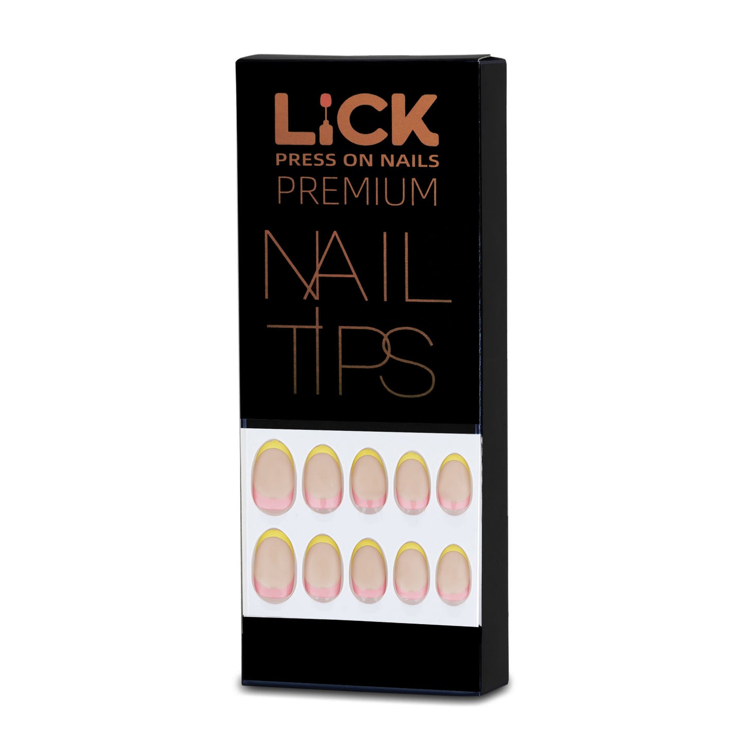Lick nail glossy nude
