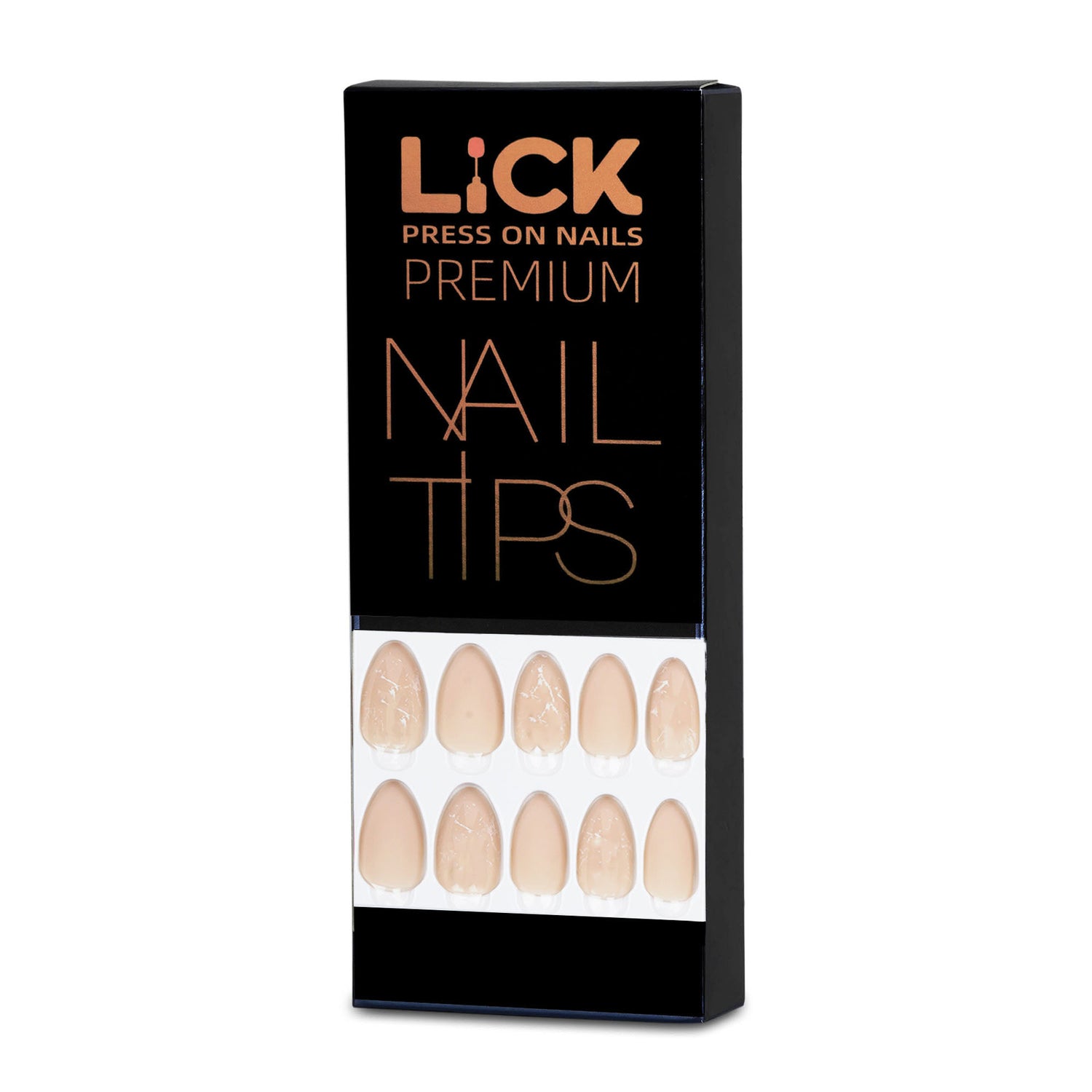 Lick Nail nude ombre