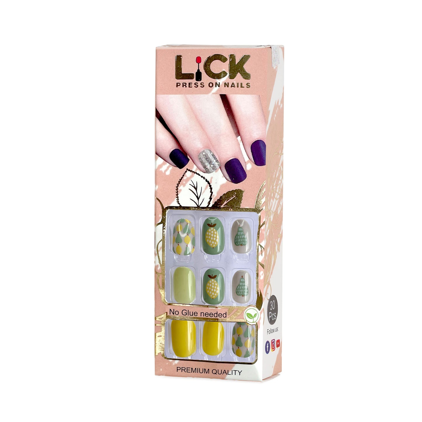 Lick Nail Summer Print