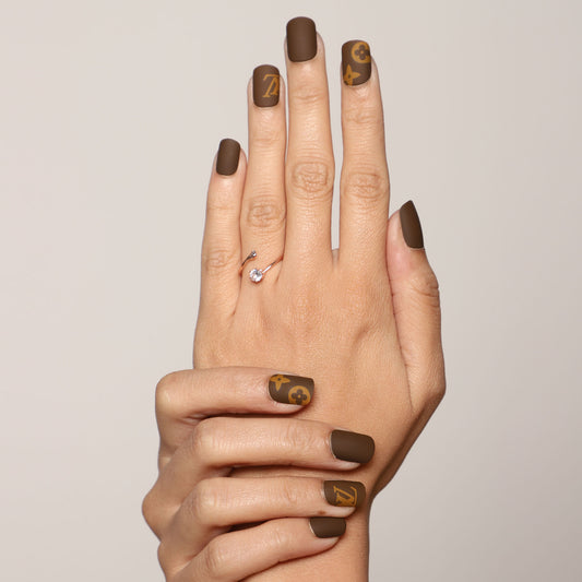 Lick Nail Matte Brown