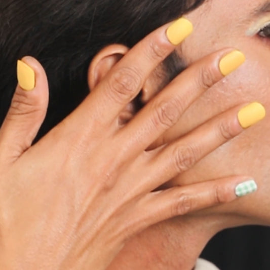 Lick Nail Matte Yellow