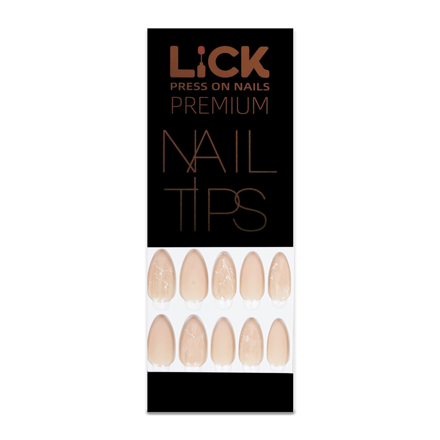 Lick Nail nude ombre