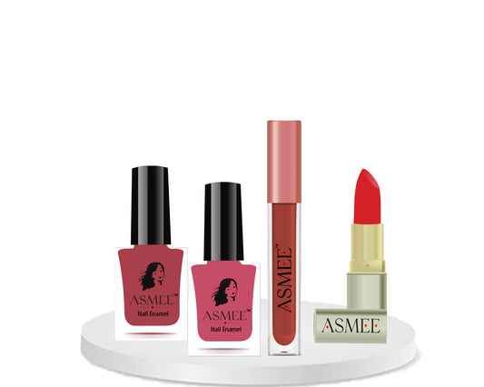 Asmee Hamper - Lipstick & Nailpolish